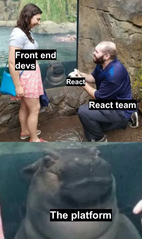 Frontend Developers Meet React Team
