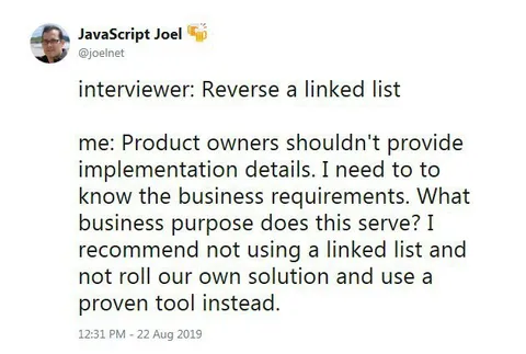 Business Requirements Over Implementation