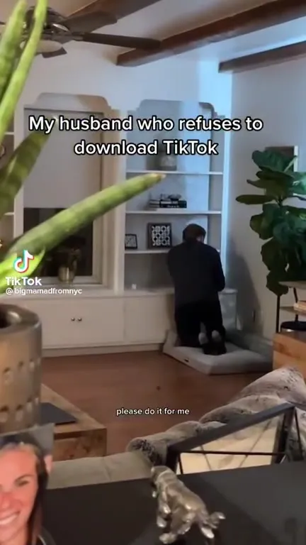 Husband Refuses TikTok Until He Needs It