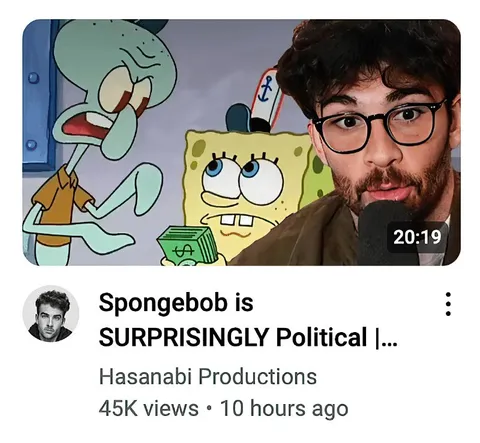 Spongebob is SURPRISINGLY Political