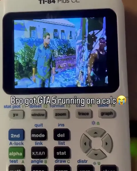 GTA 5 on a Calculator