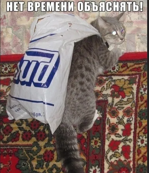 Нет времени объяснять