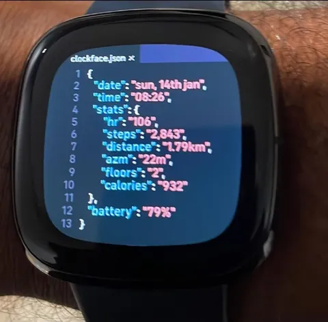 Smartwatch Reports a Morning Workout