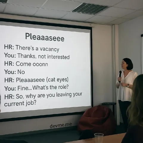 Pleaseee HR Interview Meme