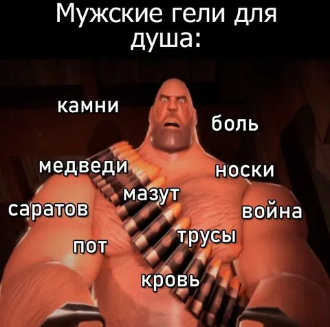 Мужские гели для душа