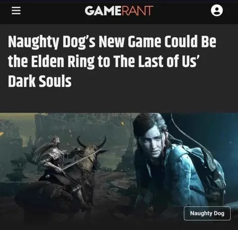 Naughty Dog Elden Ring Joke