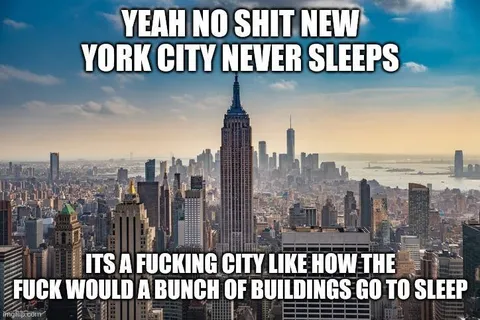 New York City Never Sleeps