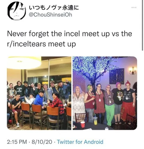 Incel Meetup Comparison