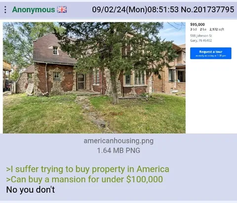 American Mansion Under $100,000