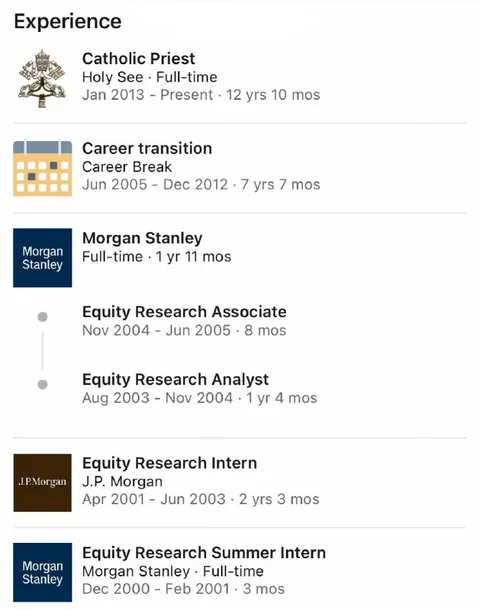 Priest Career Transition