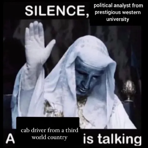 Silence, the Cab Driver Is Talking