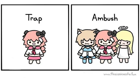 Trap Ambush Cartoon