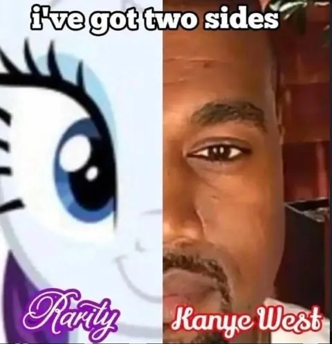 Rarity and Kanye West Two Sides
