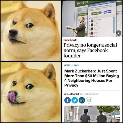 Zuckerberg Buys Privacy