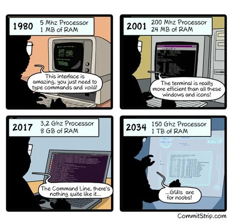 The Evolution of Computer Interfaces