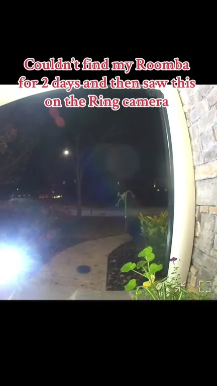 Roomba Escapes at Night