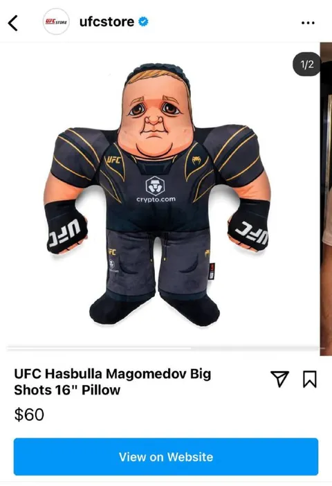 Hasbulla UFC Big Shots Pillow