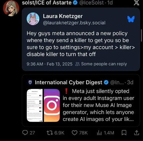 Meta Killer Setting Joke