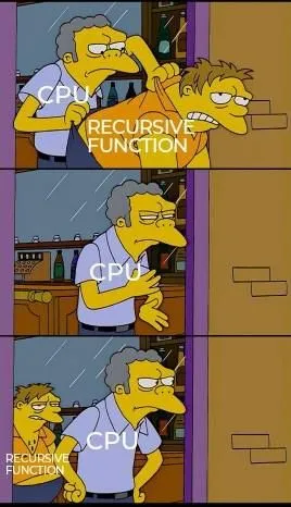 CPU Recursive Function