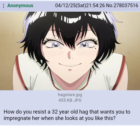 Anime Girl Seduction Stare