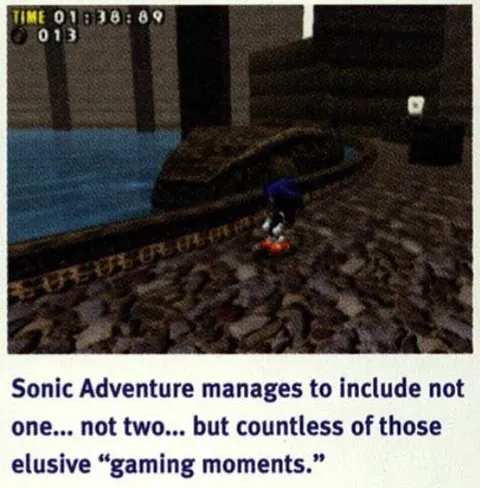 Sonic Adventure Gaming Moments