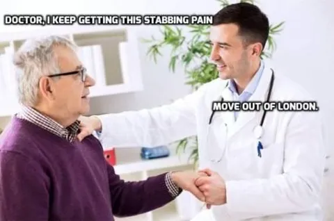 Doctor Says Move Out of London