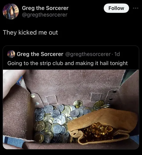 Making It Hail at the Strip Club