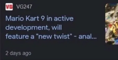 Mario Kart 9 New Twist