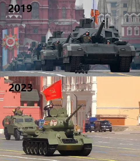 Парад Победы: 2019 и 2023