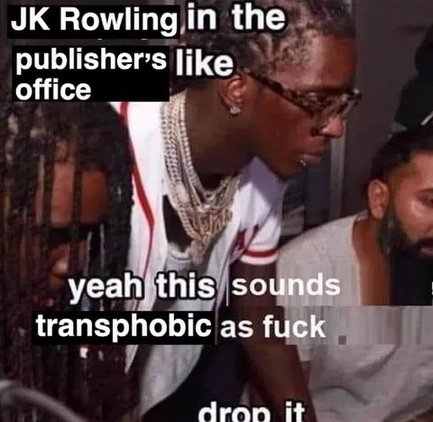 JK Rowling Sounds Transphobic