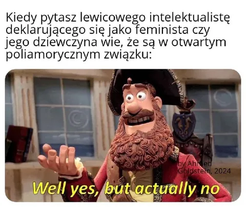 Lewicowy intelektualista w poliamorii