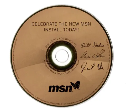 Celebrate the New MSN CD