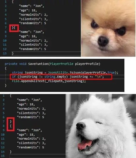 JSON Brace Debugging