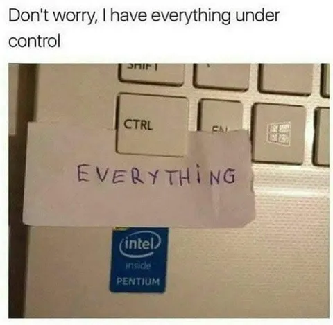 Everything Under Control Keyboard