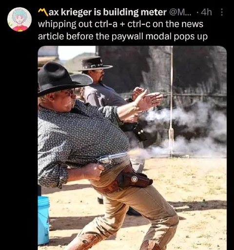 Copying Before the Paywall