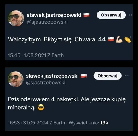 Walka i cztery nakrętki