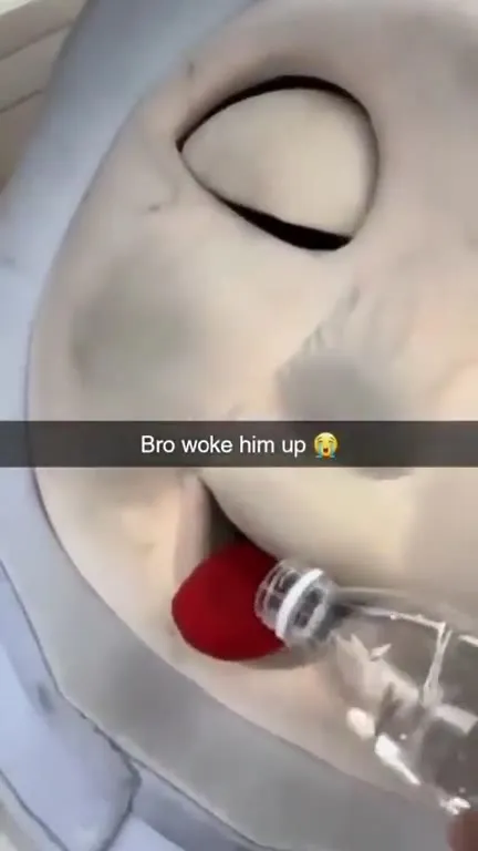 Bro Woke Him Up