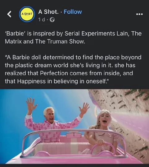 Barbie Inspired by The Matrix