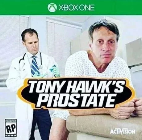 Tony Hawk’s Prostate Parody