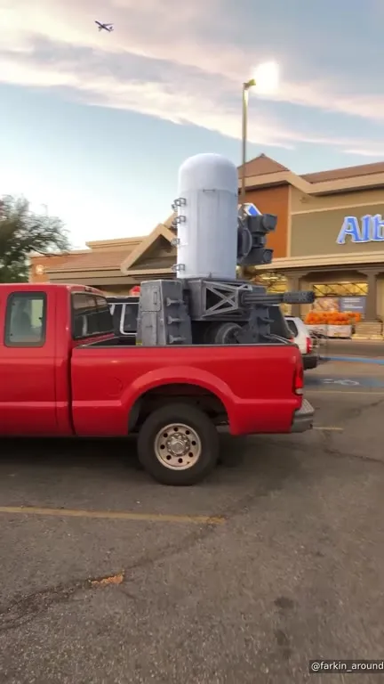 Grocery Store Anti-Aircraft Truck