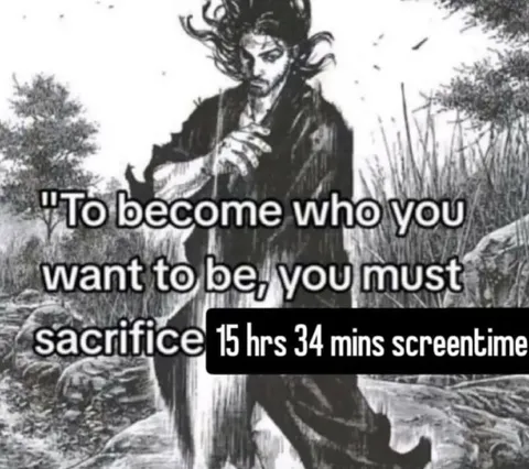 Sacrifice Your Screentime