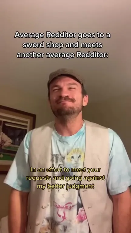 Average Redditor Sword Debate