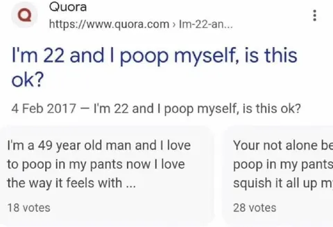 I Poop Myself at 22