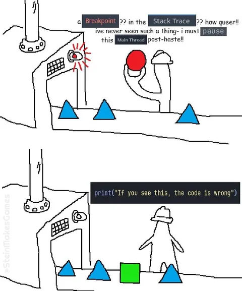 If You See This, the Code Is Wrong
