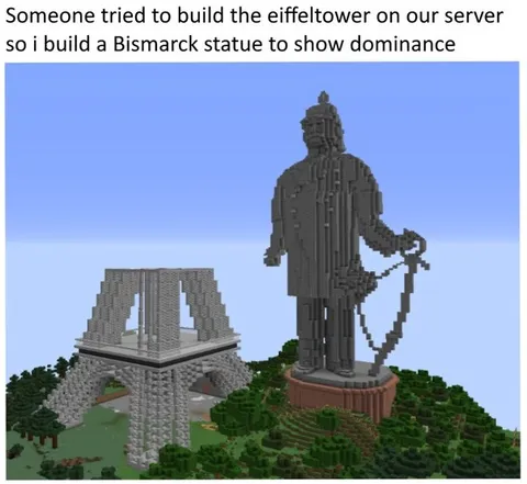 Bismarck Statue Dominance