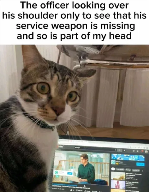 Officer Discovers Missing Head