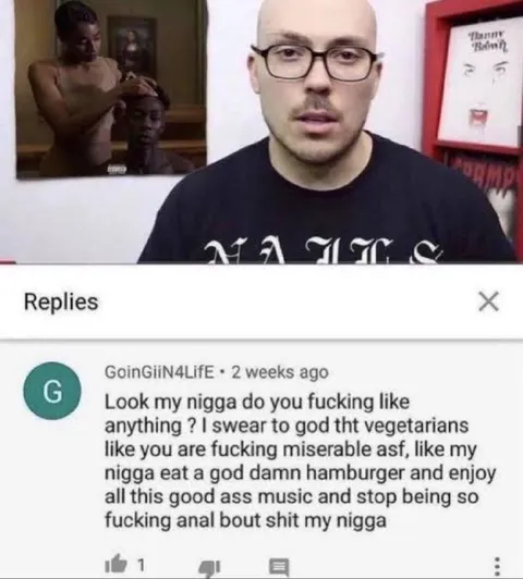 Vegetarian Hates Good Music