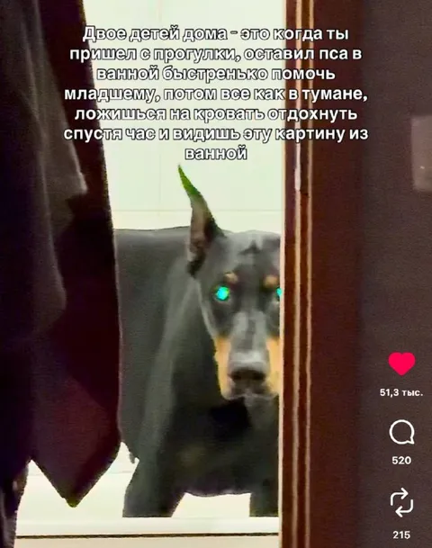 Двое детей дома и ванная