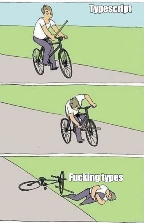 TypeScript Bicycle Crash