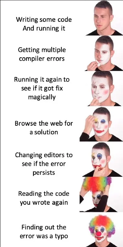 Debugging Until You Become a Clown